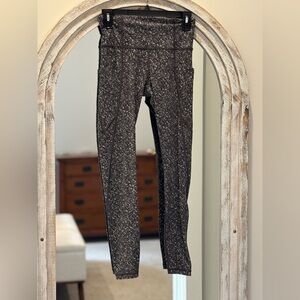 Athleta Monochrome Speckled Tights